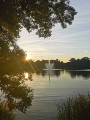 Fontäne auf dem Knieperteich