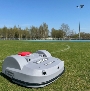 Unermüdlich im Einsatz für ein 1A-Schnittbild - Der erste Rasenroboter der Hansestadt Stralsund