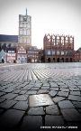 Stolperstein gegenüber dem Rathaus auf dem Alten Markt